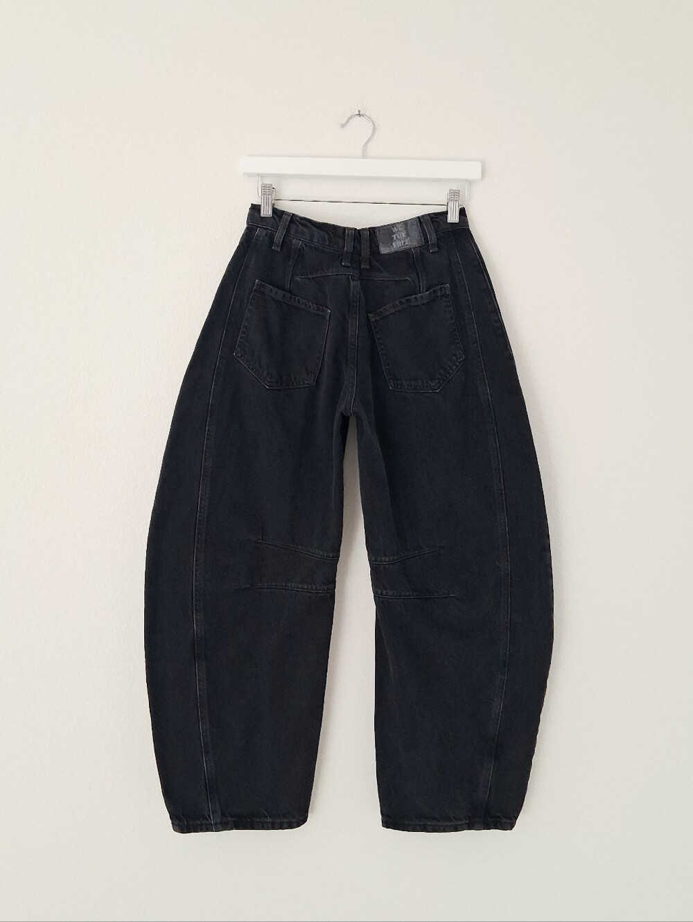 Free People We The Free Lucky You Mid Rise Barrel Soundwave - Picture 6 of 16